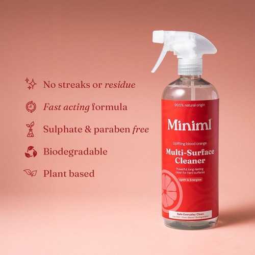 Miniml Multi-Surface Cleaner Blood Orange thumbnail 4