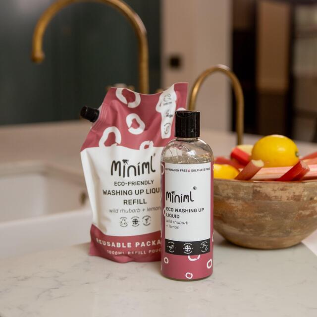 Miniml Washing Up Liquid Rhubarb & Lemon thumbnail 8