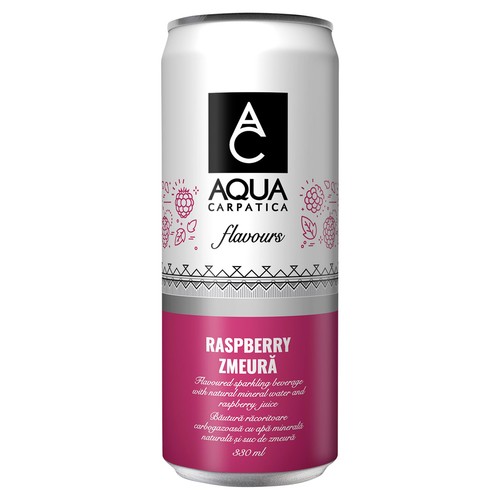 AQUA Carpatica Sparkling Flavours Raspberry thumbnail 2
