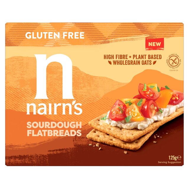 Nairns Gluten Free Sourdough Flatbreads thumbnail 2