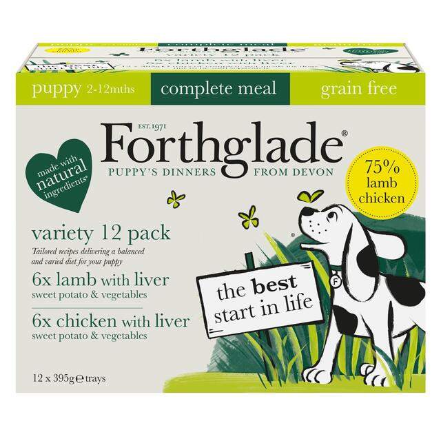 Forthglade Complete Puppy Grain Free Variety Lamb & Chicken thumbnail 2