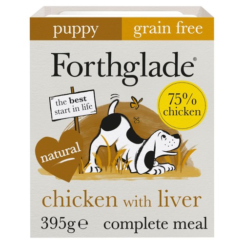Forthglade Complete Puppy Grain Free Chicken with Liver, Sweet Potato & Veg