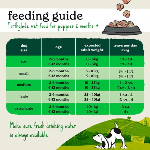 Forthglade Puppy Natural Wet Dog Food Chicken with Liver 2-12 months thumbnail 6