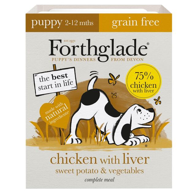 Forthglade Complete Puppy Grain Free Chicken with Liver, Sweet Potato & Veg thumbnail 2