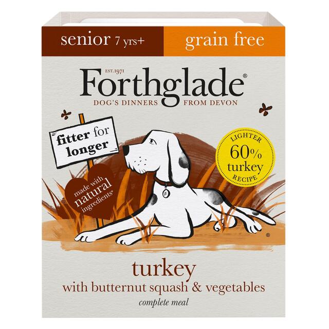 Forthglade Complete Senior Grain Free Turkey with Butternut Squash & Veg thumbnail 2