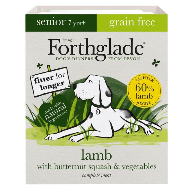 Forthglade Complete Senior Grain Free Lamb with Butternut Squash & Veg thumbnail 2