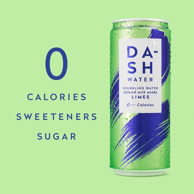 DASH Lime Infused Sparkling Water thumbnail 3