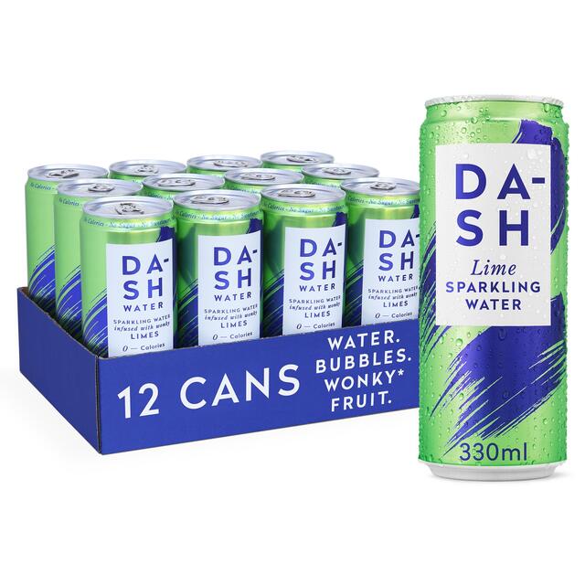 DASH Lime Infused Sparkling Water