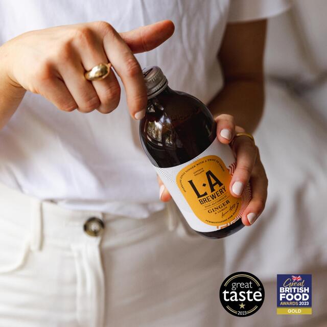 LA Brewery Ginger Kombucha thumbnail 2