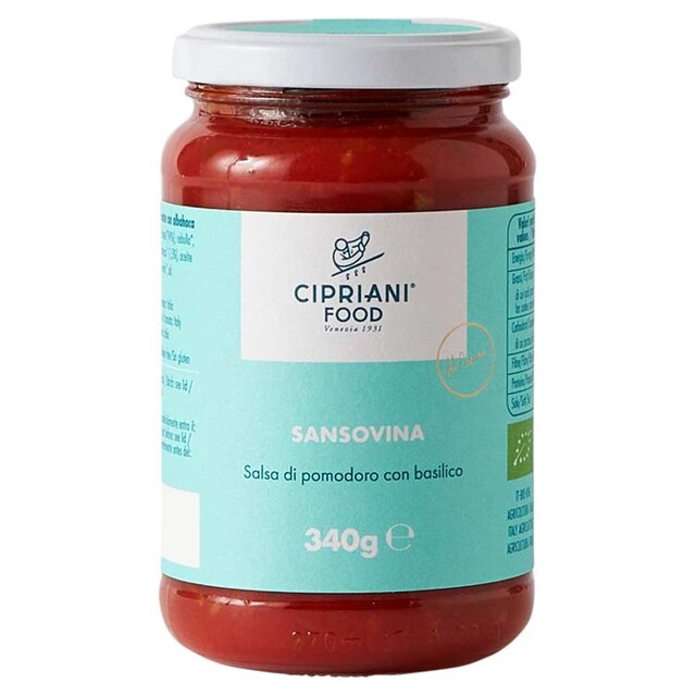 Cipriani Sansovina Organic Pasta Sauce