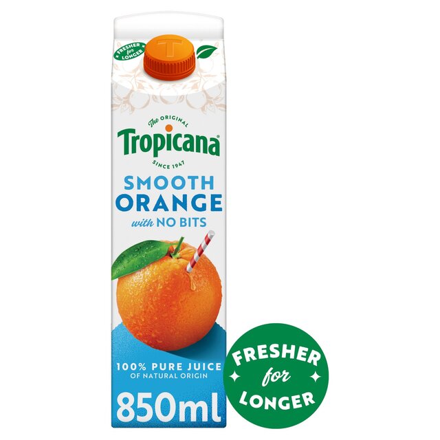 Tropicana Long Life Pure Smooth Orange Fruit Juice