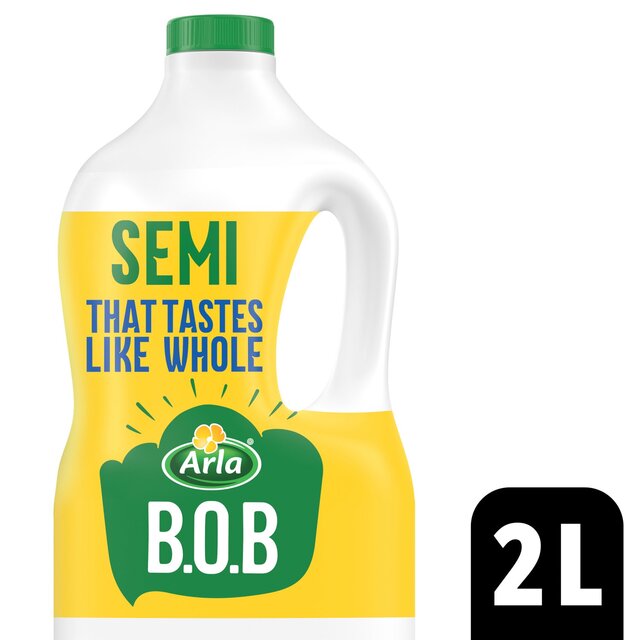 Arla BOB Semi-Skimmed Milk Tastes like Whole