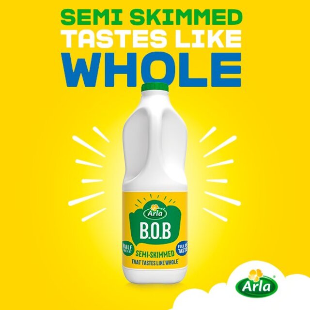 Arla BOB Semi-Skimmed Milk Tastes like Whole thumbnail 8