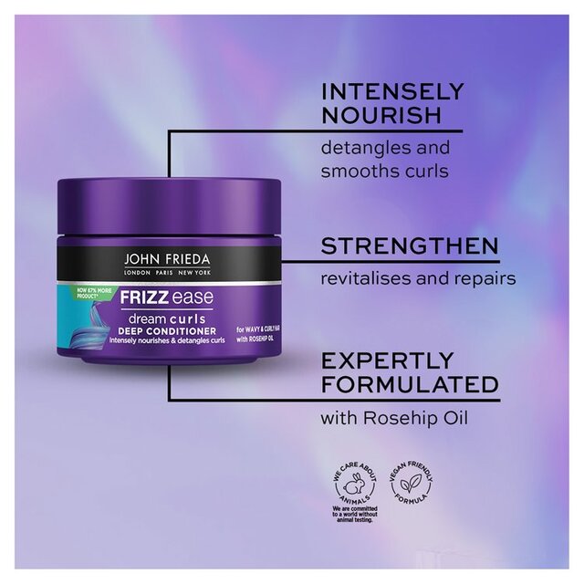 John Frieda Dream Curls Deep Conditioner thumbnail 2