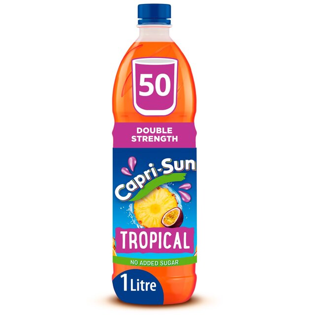 Capri Sun Double Strength Tropical Multivitamin Squash