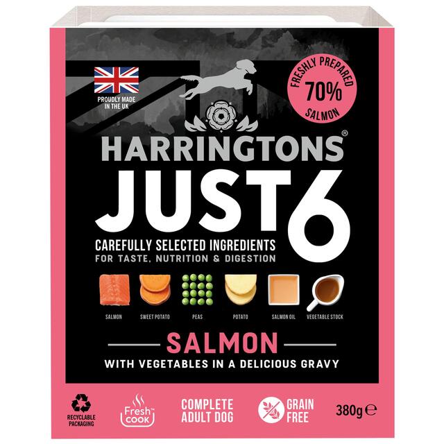 Harringtons Dog Just 6 Wet Salmon thumbnail 5