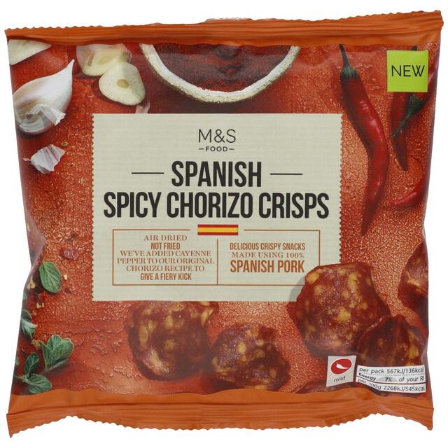 M&S Spanish Spicy Chorizo Crisps