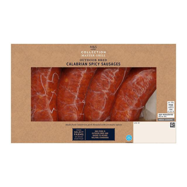 M&S Collection Master Grill Calabrian Spicy Sausages thumbnail 2