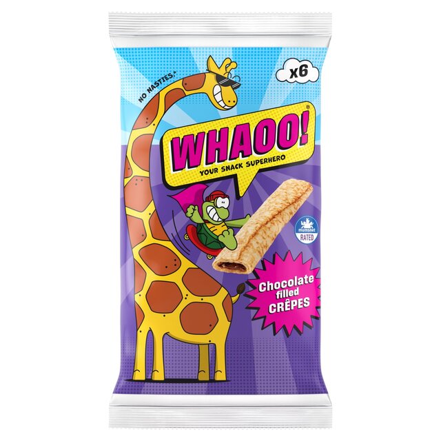 Whaoo 6 Chocolate filled crepes