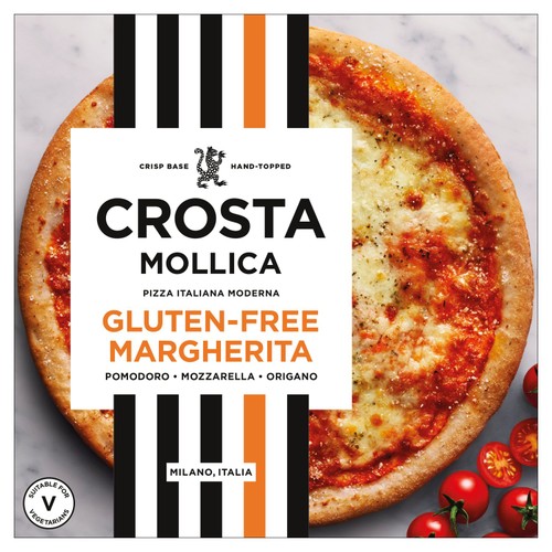 Crosta Mollica Frozen Gluten Free Margherita Pizza
