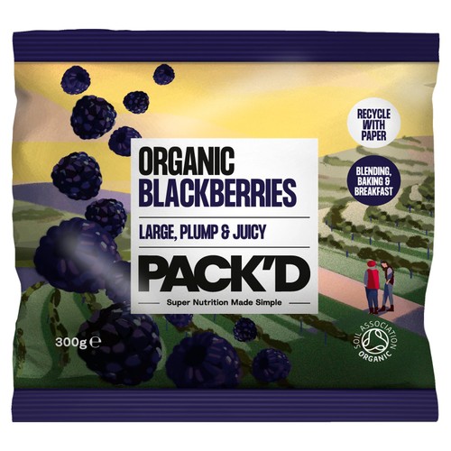 PACK'D Organic Blackberries