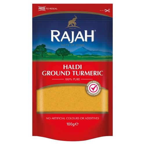 Rajah Spices Ground Turmeric Haldi Powder thumbnail 2
