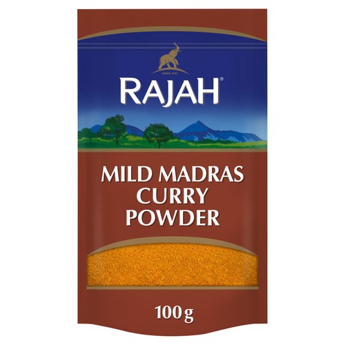 Rajah Spices Ground Mild Madras Curry Powder thumbnail 2