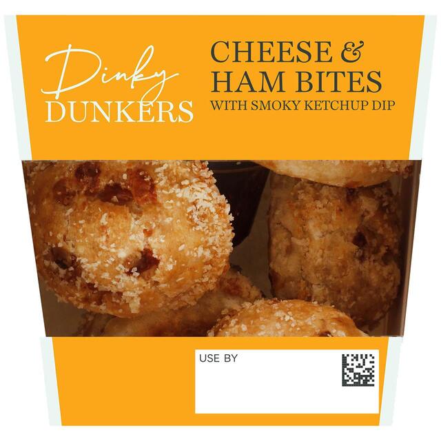 M&S Dinky Dunkers Cheese & Ham Bites with Smoky Ketchup Dip
