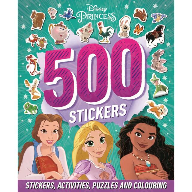 Igloobooks Disney Princess, 500 Stickers