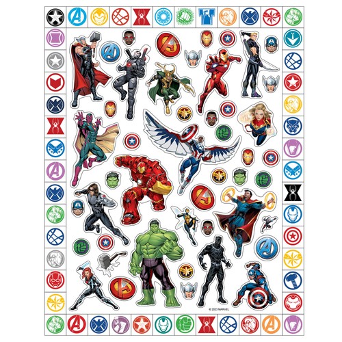 Marvel Avengers 500 Stickers thumbnail 2