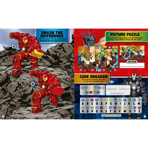 Marvel Avengers 500 Stickers thumbnail 3