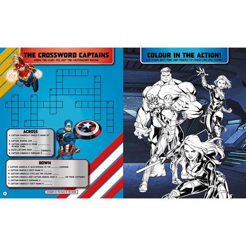 Marvel Avengers 500 Stickers thumbnail 5