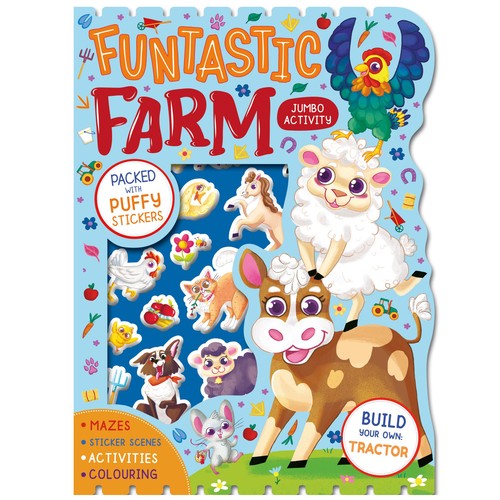 Igloobooks Funtastic Farm Jumbo Activity