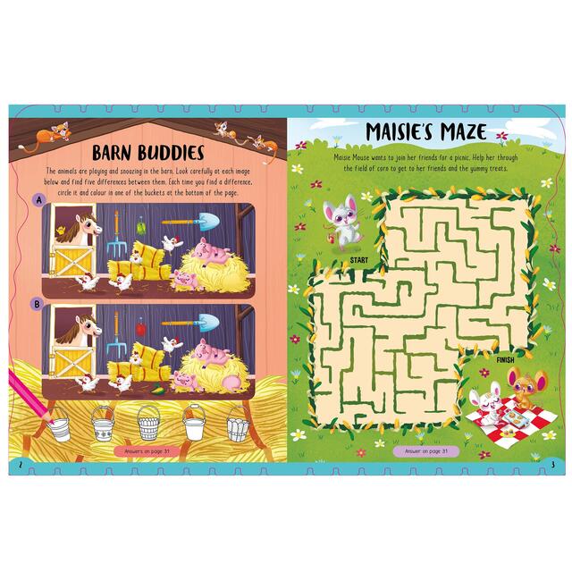 Igloobooks Funtastic Farm Jumbo Activity thumbnail 2