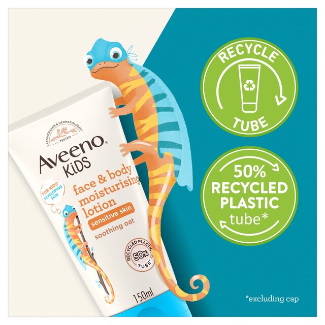 Aveeno Kids Face & Body Moisturising Lotion for Sensitive Skin thumbnail 6