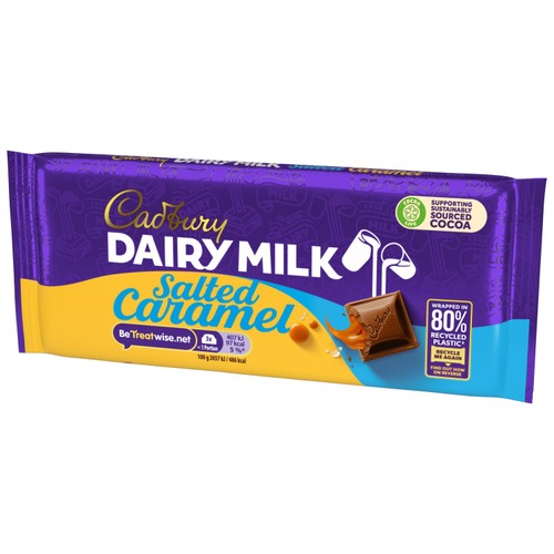 Cadbury Dairy Milk Salted Caramel Chocolate Bar thumbnail 3