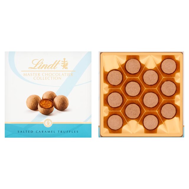 Lindt Master Chocolatier Salted Caramel Truffles Box thumbnail 2