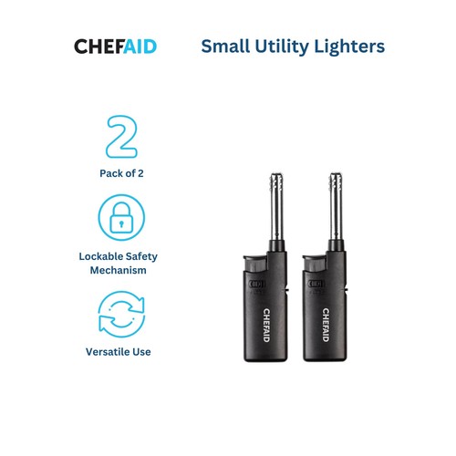 Chef Aid Small Utility Lighter Pk 2 thumbnail 3