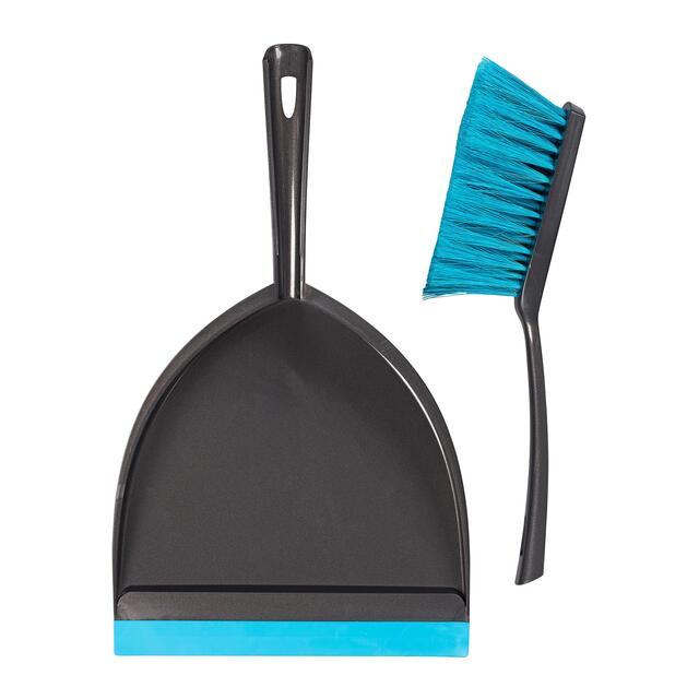 Elliotts Dustpan and Brush Set 39x23x11cm a mix of stiff and soft bristles thumbnail 2