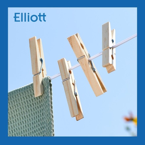 Elliotts Birchwood Clothes Pegs 36 Pack thumbnail 3