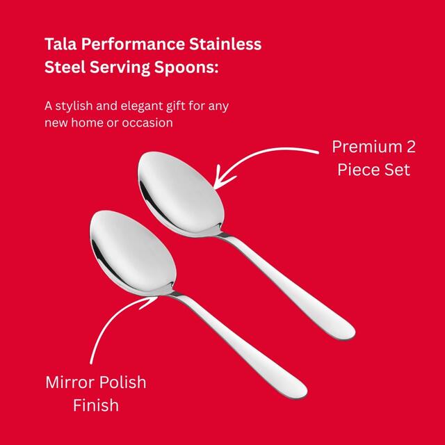 Tala Performance Stainless Steel Serving Spoons - set of 2 thumbnail 4