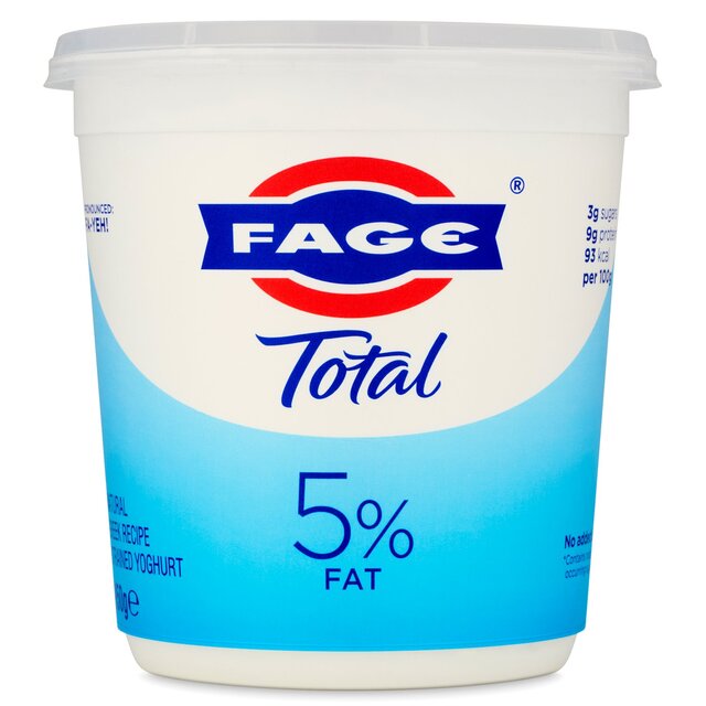 Fage Total 5% Fat Natural Greek Recipe Strained Yoghurt thumbnail 3