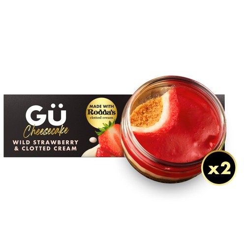 Gu Wild Strawberry & Clotted Cream Cheesecake Dessert thumbnail 2