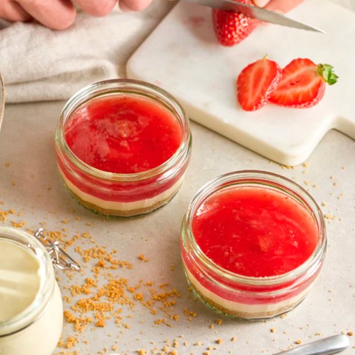 Gu Wild Strawberry & Clotted Cream Cheesecake Dessert thumbnail 5