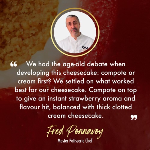 Gu Wild Strawberry & Clotted Cream Cheesecake Dessert thumbnail 6