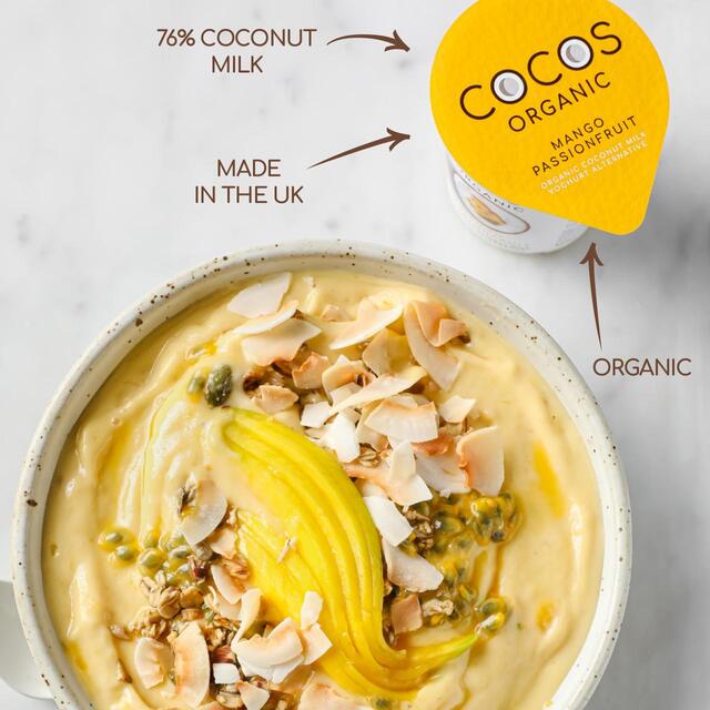 COCOS Organic Mango and Passionfruit Coconut Yoghurt thumbnail 2