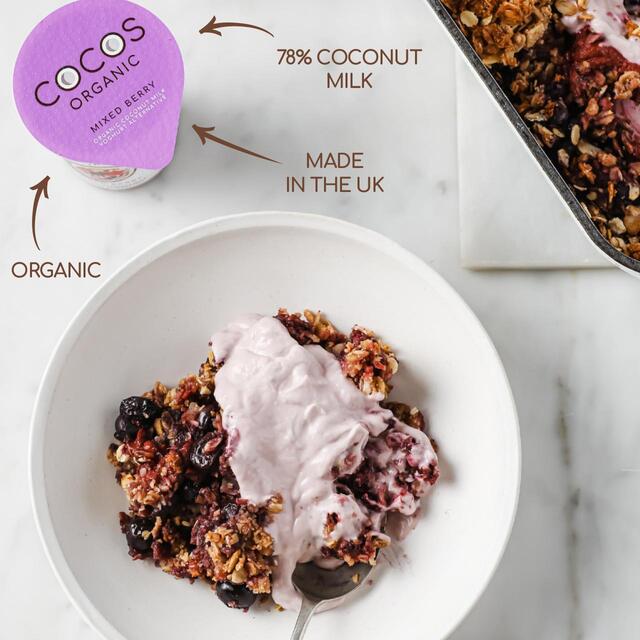 COCOS Organic Mixed Berry Coconut Yoghurt thumbnail 2