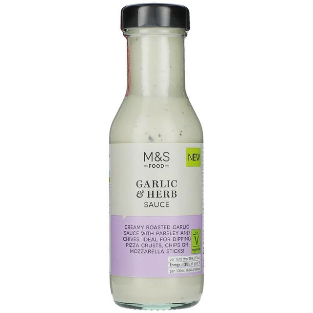 M&S Garlic & Herb Sauce