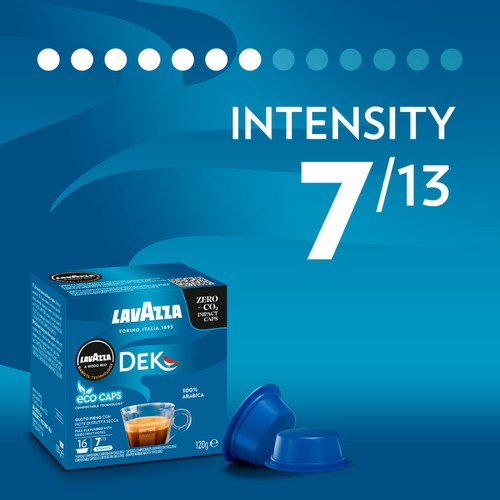 Lavazza A Modo Mio Compostable Dek Cremoso Coffee Capsules thumbnail 7