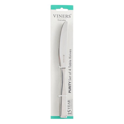 Viners Everyday Purity 4 Piece Table Knife Set thumbnail 2